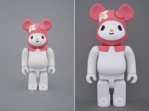マイメロがベアブリックに 100%と400%の2サイズ発売