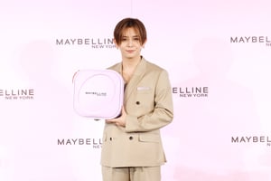 山田涼介「30時間生配信をしてみたい」　メイベリン ニューヨーク新製品アンバサダー発表会に登場