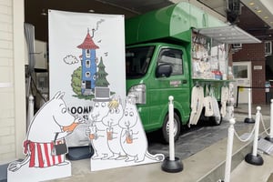 キッチンカー「ムーミンカフェ スタンド 」がラフォーレ原宿に初出店